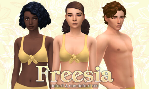 Freesia Default & Non-Default Skin