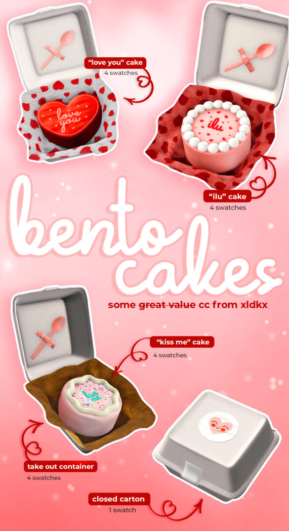 great value bento cakes