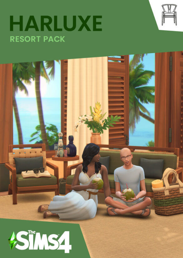 Harluxe Resort Pack base game compatible