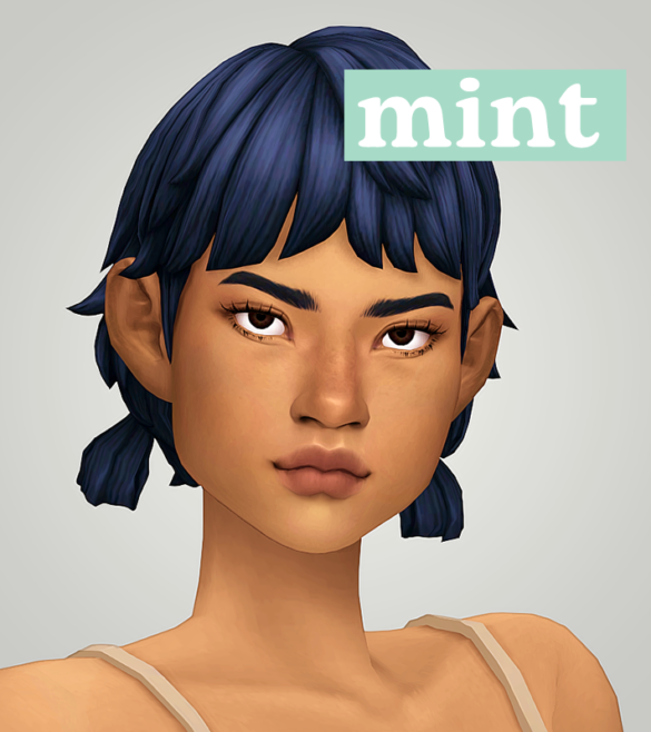 mint skinblend forehead skin detail