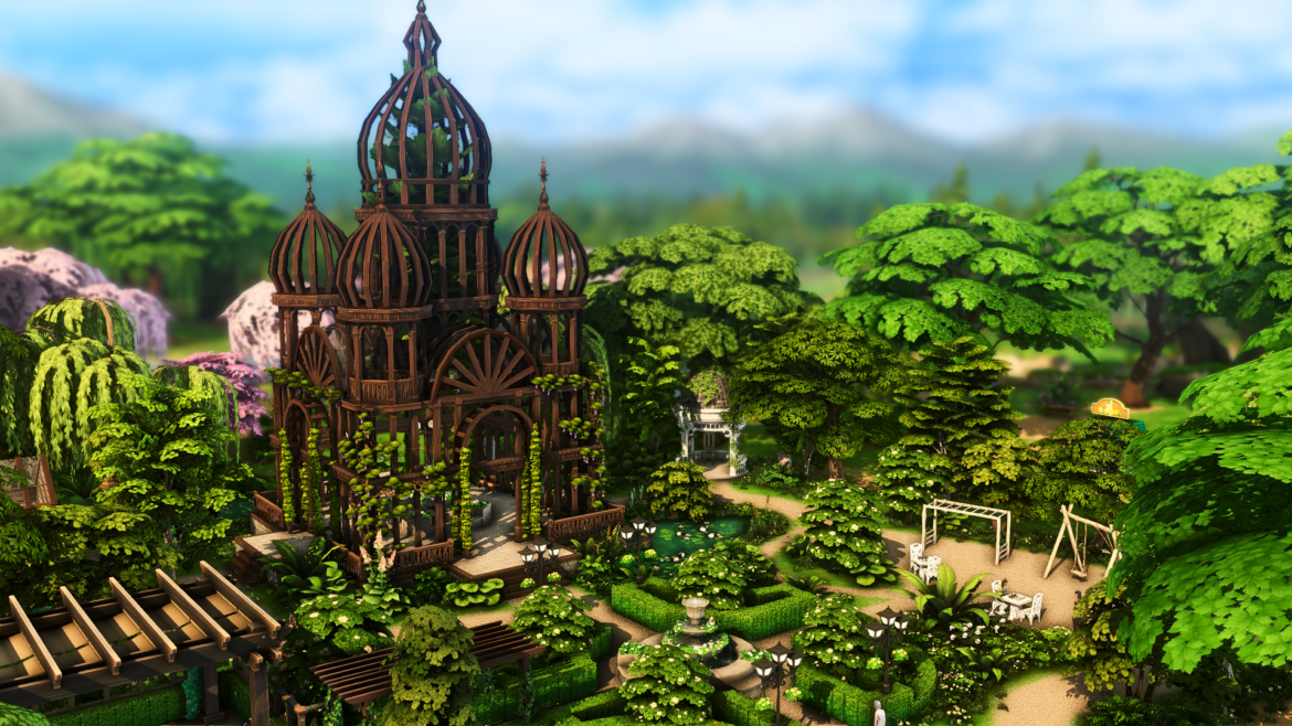 no-cc-botanical-garden-park-thesimsguide.com_ NO CC - Botanical Garden Park