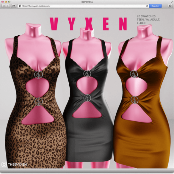 [ vyxen ] BBP DRESS