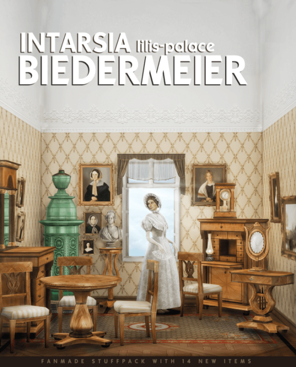 INTARSIA Biedermeier Set