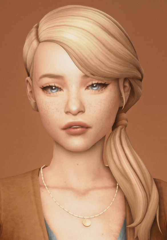 yasmin hair ponytail