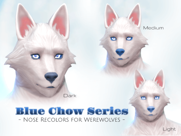 Blue Chow Skin Options for Werewolves