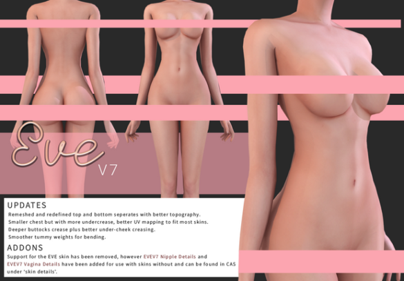 EVEv7 Preset Body Detail Nipple Detail
