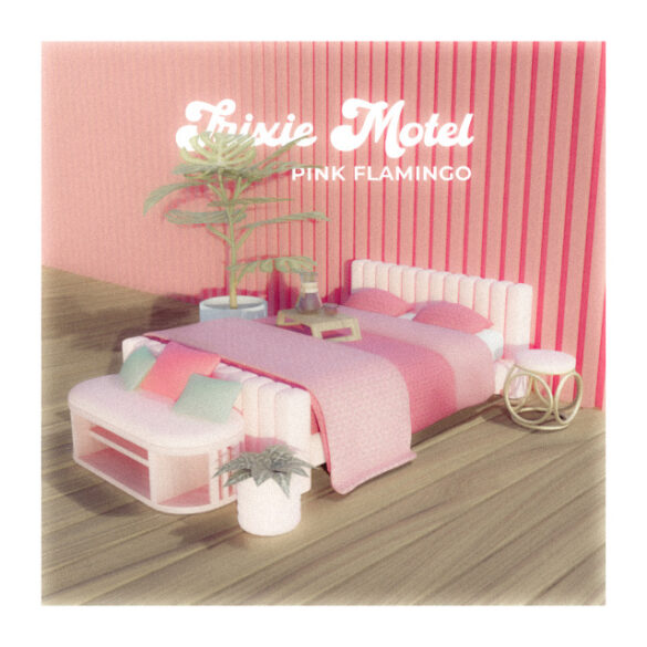 trixie motel pink flamingo 14 items