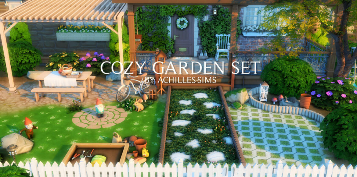 ts4 cozy garden set