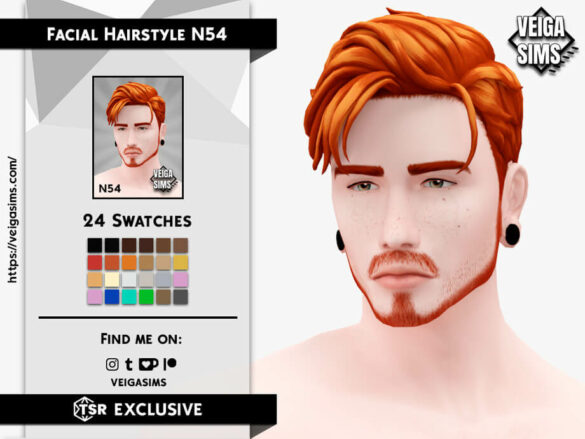 Facial Hair Style N54