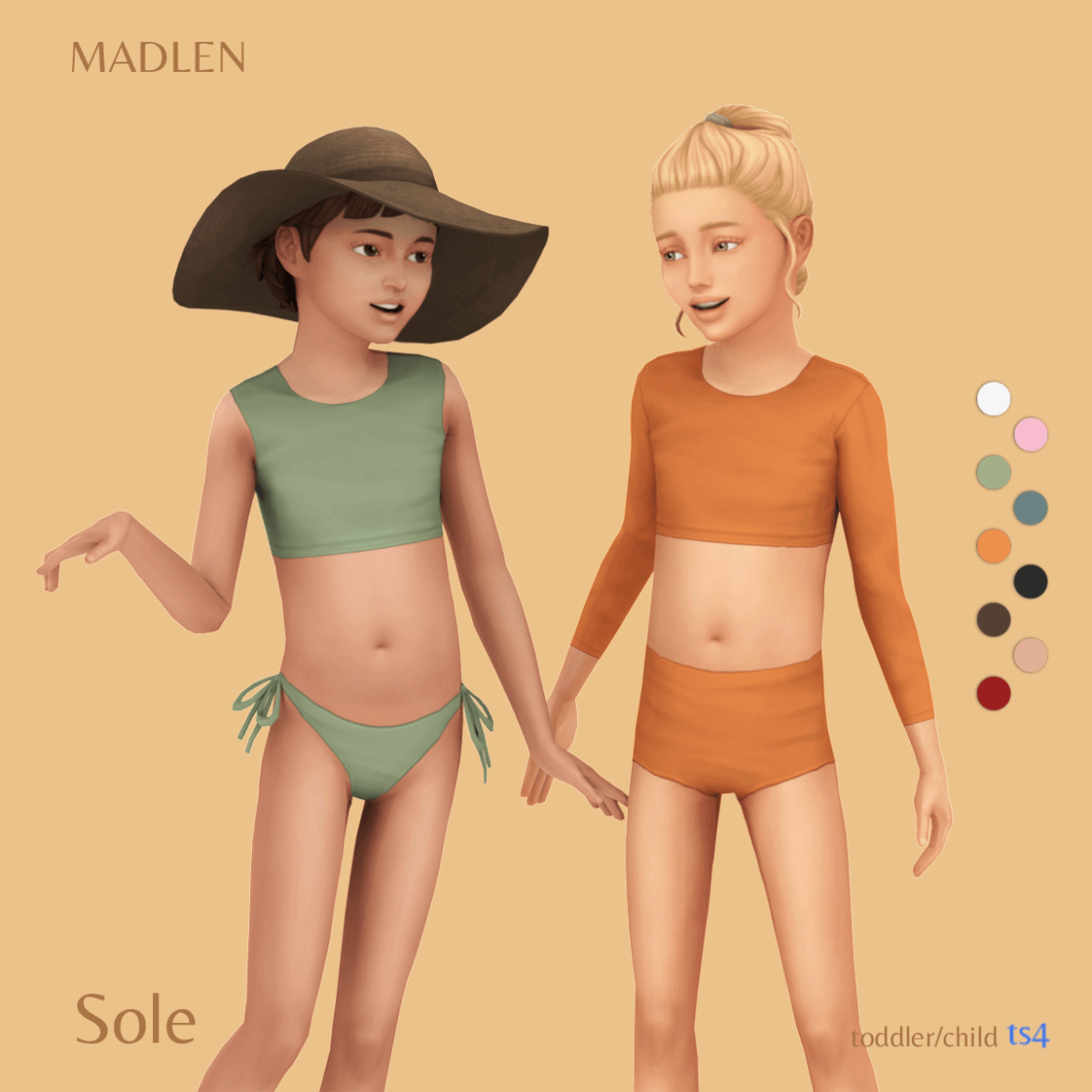 sole swimwear pack