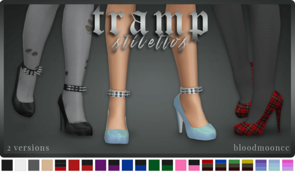 tramp stilettos classic shoe - The Sims Guide