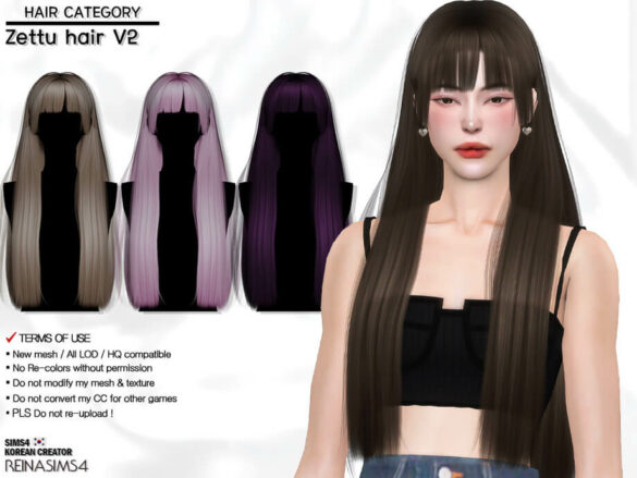 Zettu hair V2