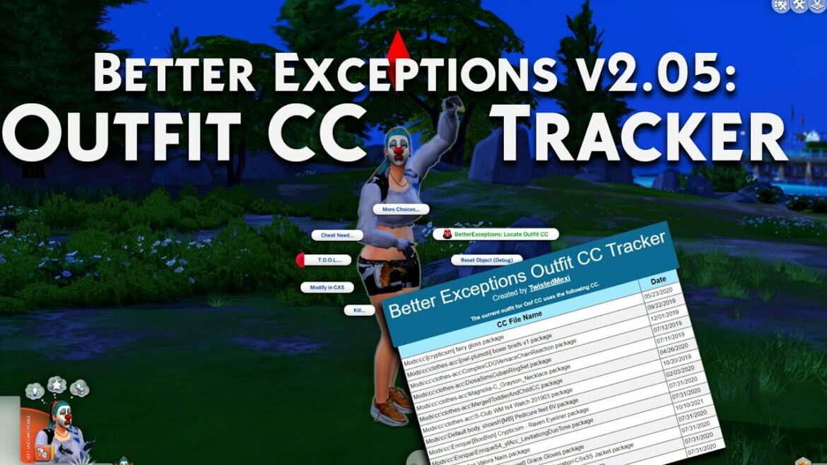 Better exceptions sims 4 как пользоваться