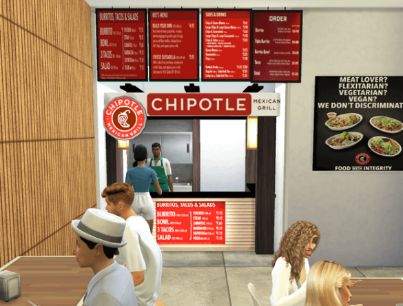 Functional Chipotle Custom Stall Insimnia sims 4 - The Sims Guide