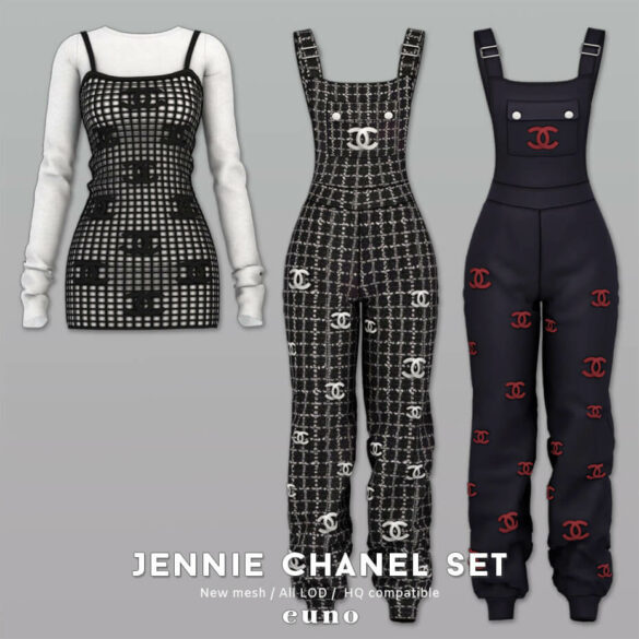 jennie chanel set download