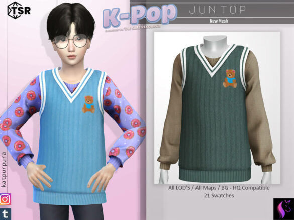 K-POP Jun Top