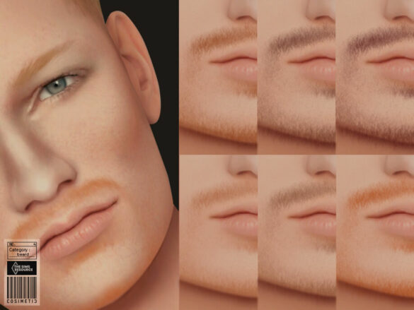Sims 4 Beard N4 cosimetic