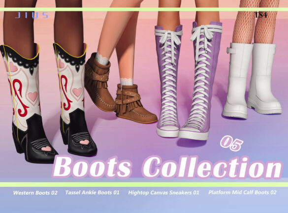 Boots Collection 05 jius-sims