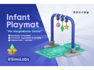 Infant Playmat The DangleMaster Deluxe Functional