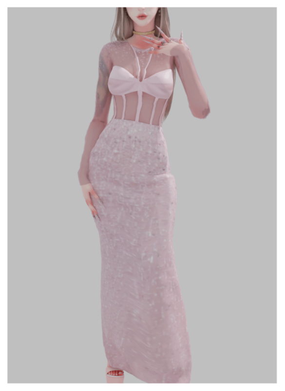 BABY VERSACE MEET GALA DRESS