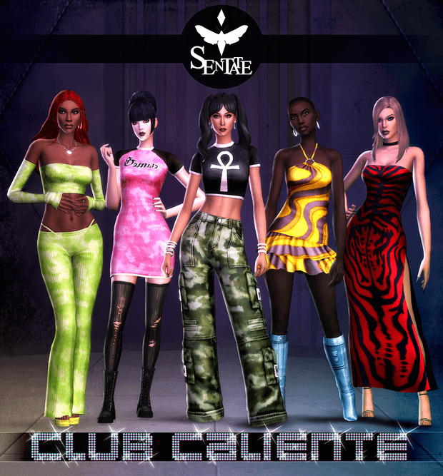 Club Caliente Collection by Sentate - The Sims Guide