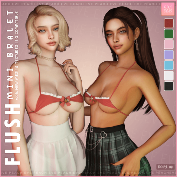 PEACH | Flush Mini Bralet