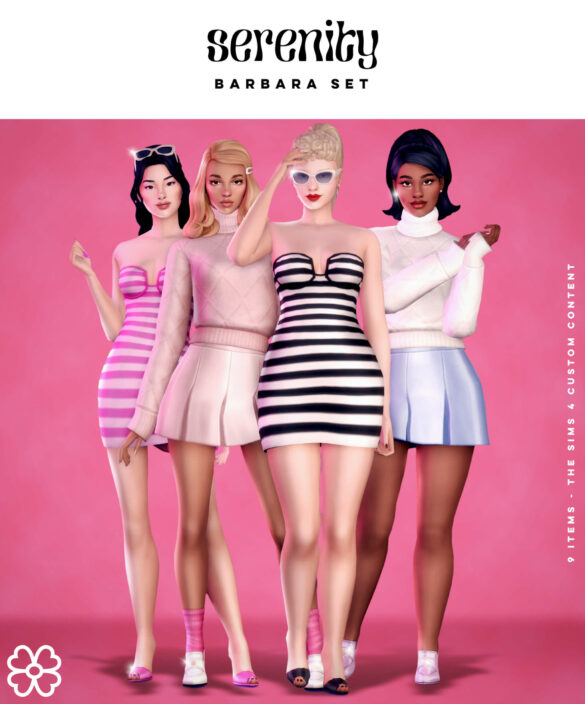 Barbara Set by Serenity (9 items)