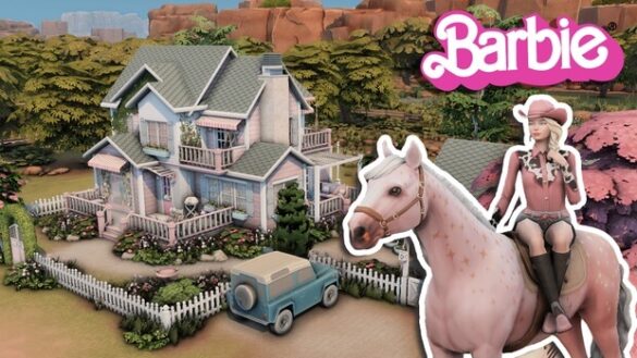 Barbie's dream country house