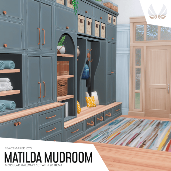 Matilda Mudroom - A Modular Hallway Set