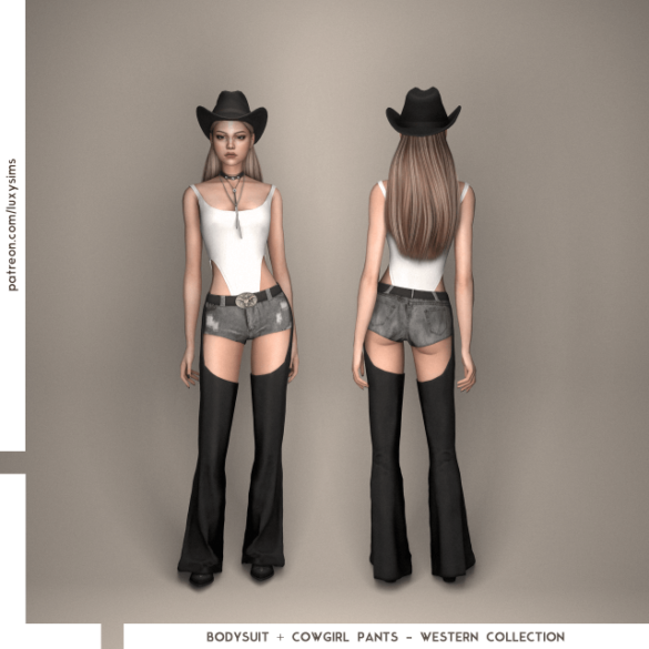 Bodysuit + Cowgirl Pants - Western Collection
