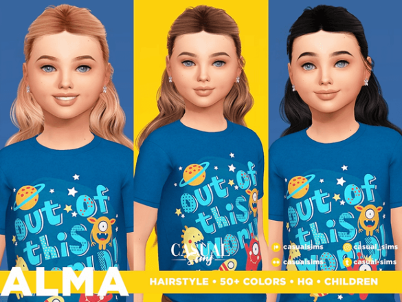 Alma Hairstyle for Kids