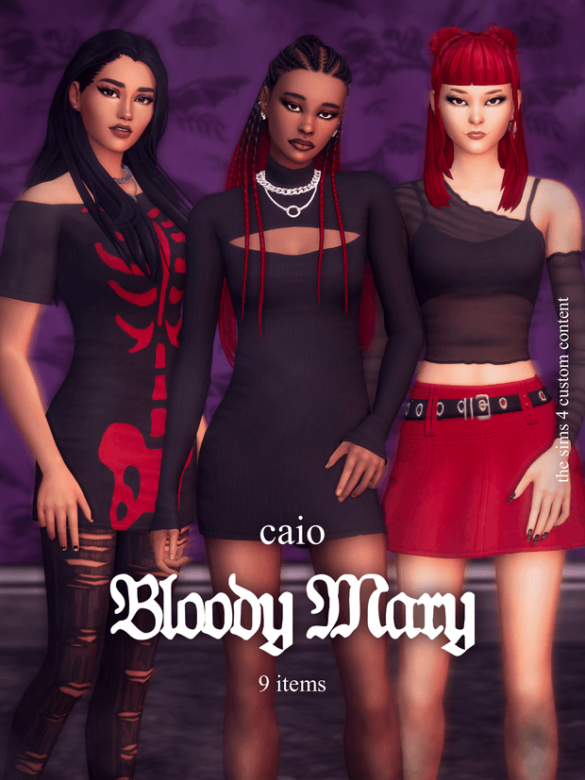 Bloody Mary: A 9 items set