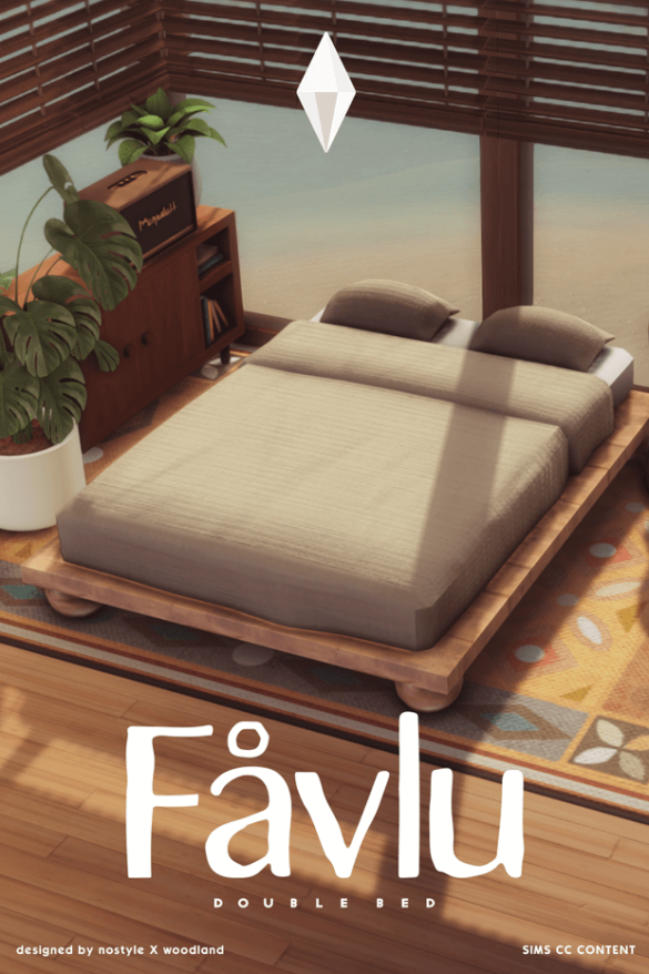 Favlu Double Bed