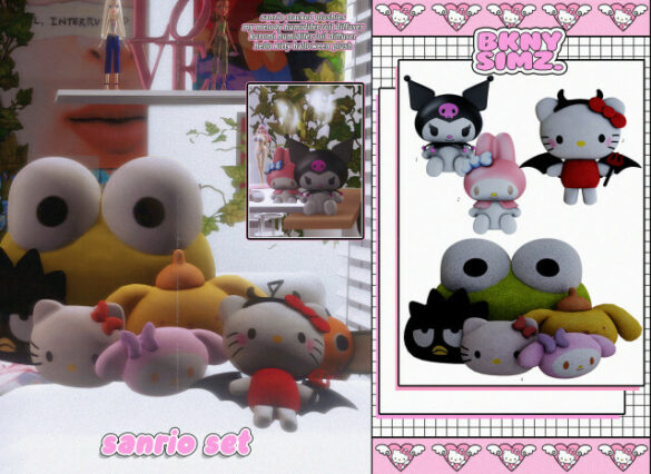 bknysimz sanrio set