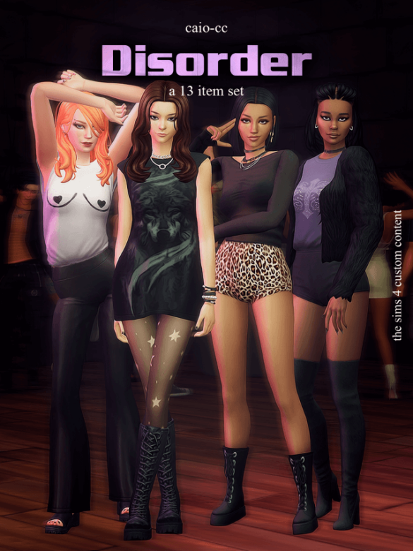 Disorder: A 13 items set