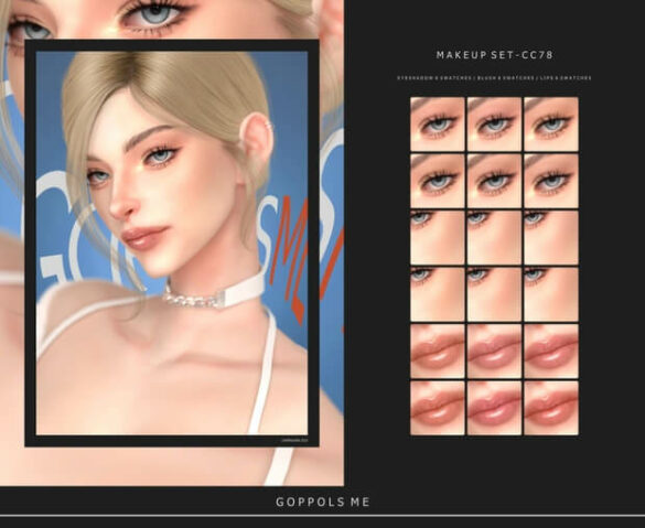 GPME-GOLD MAKEUP SET CC78