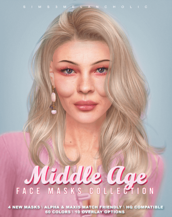 MIDDLE AGE FACE MASKS COLLECTION