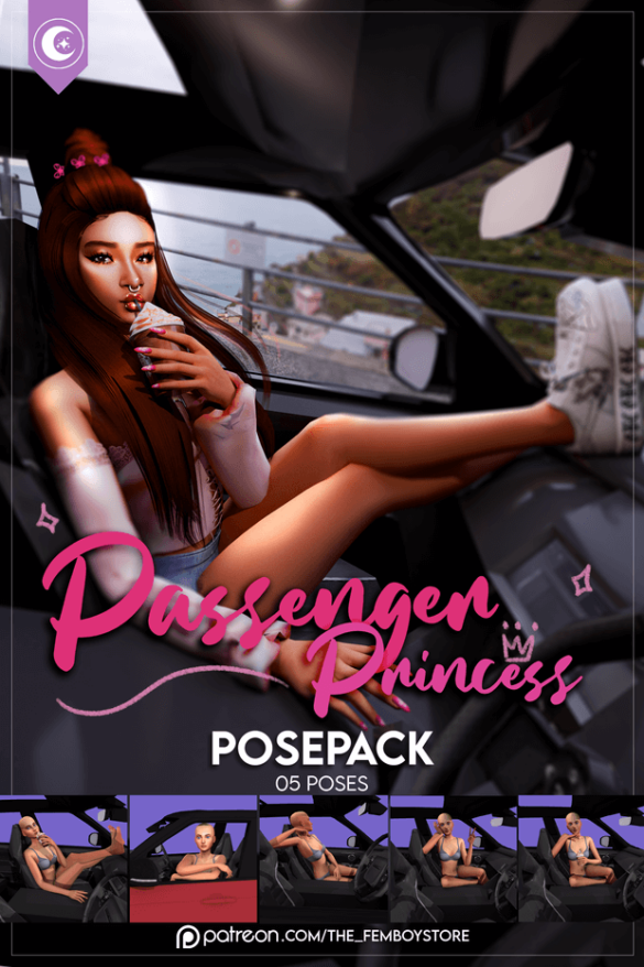 [FEMBOY] - Passenger Princess Posepack