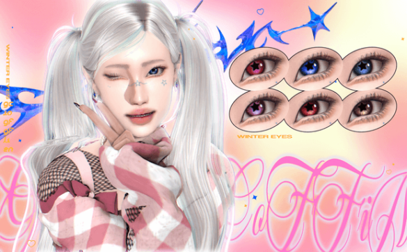 [GIGGLECOFFIN] supernova eye set