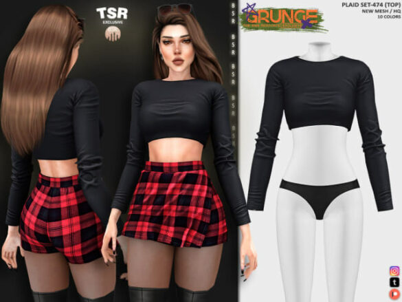 PLAID SET-474 BD1252
