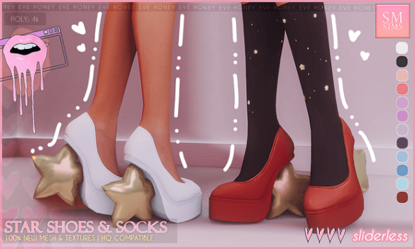 Star Shoes & Socks