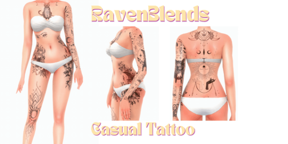 RavenBlends Casual Tattoo