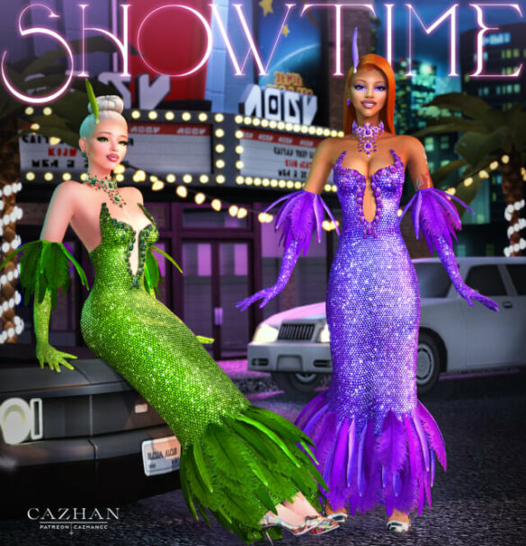 showtime-set-clothing-accessories-thesimsguide.com_ SHOWTIME set clothing accessories