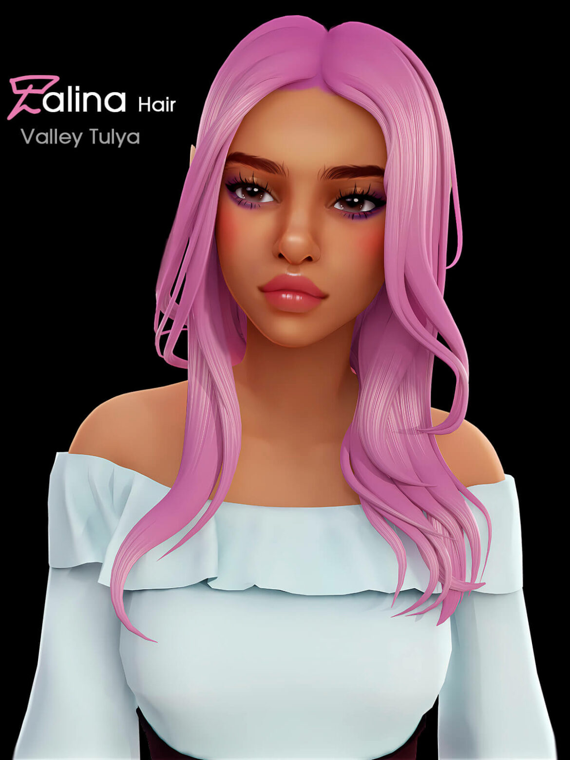 (The Sims 4) Talina Hair