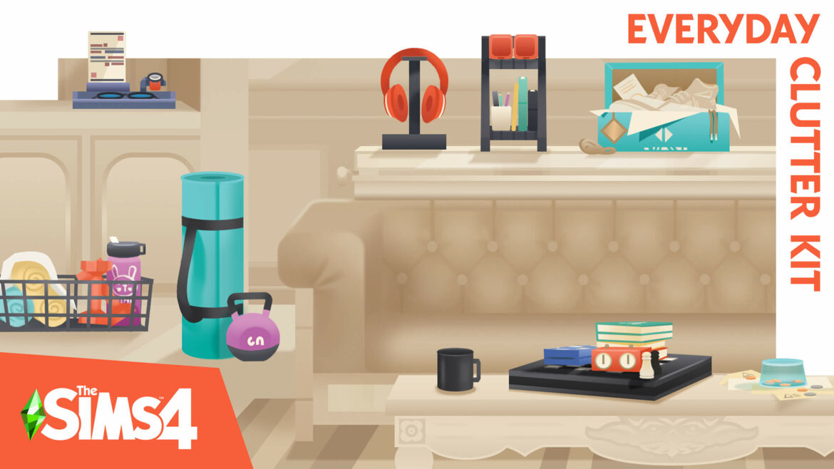 The Sims 4 Everyday Clutter Kit