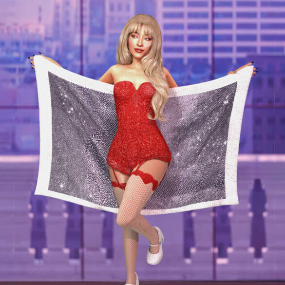 SABRINA CARPENTER CUSTOM VICTORIA SECRET BODYSUIT