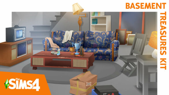 The Sims 4 Basement Treasures Kit