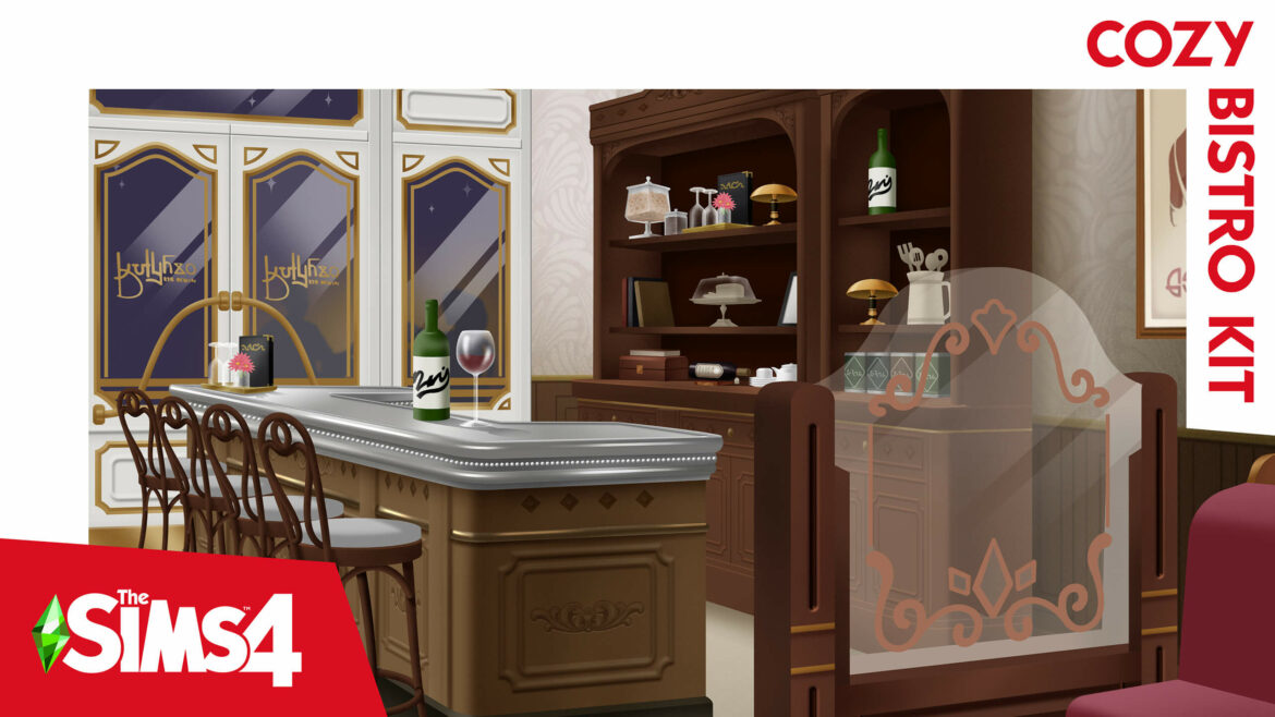 The Sims 4 Cozy Bistro Kit