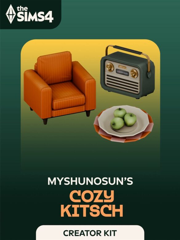 The Sims 4 Cozy Kitsch Kit