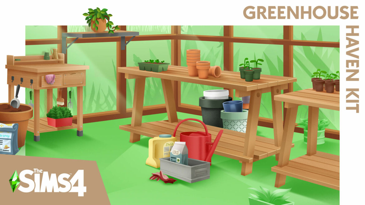 The Sims 4 Greenhouse Haven Kit